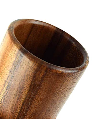 Upit Wooden Kitchen Countertop Tool Utensil Holder Crock For Spoons Spatula Straw Cutlery Accessories Utinsels Storage, 4" X 6" #TOP1