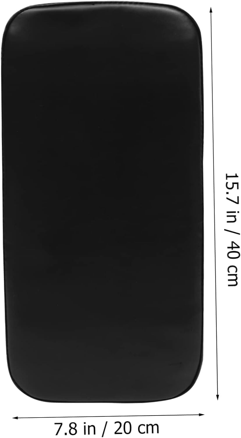 Basketball Mat Mutitool Pro Tools Blocking Cushion Basketball Training Blocker Pad Basketball Blocking Pad, Pu Leather, Pearl Cotton Comfortable Blocking Pad (15.6x7.8 inch), Black