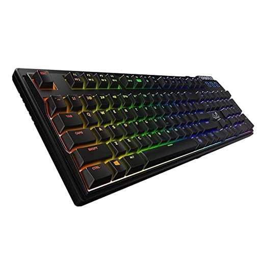 Asus Cerberus Tastiera Meccanica con illuminazione RGB, Aura Sync Gaming con Registrazioni Macro [Layout Italiano]