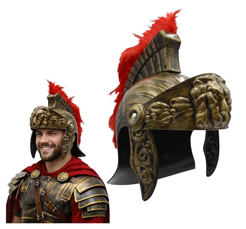 Nicky Bigs Novelties Roman Helmet, Gladiator Helmet, Spartan Helmets, Knight Helmets, Gladiator Costume, Roman Soldier Costume Men