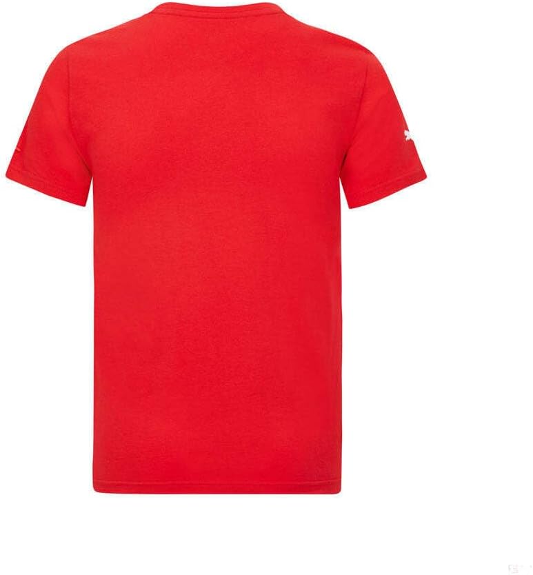 Ferrari Scuderia Official Formula 1 Merchandise - Kids Large Scudetto T-Shirt - Red - Size M