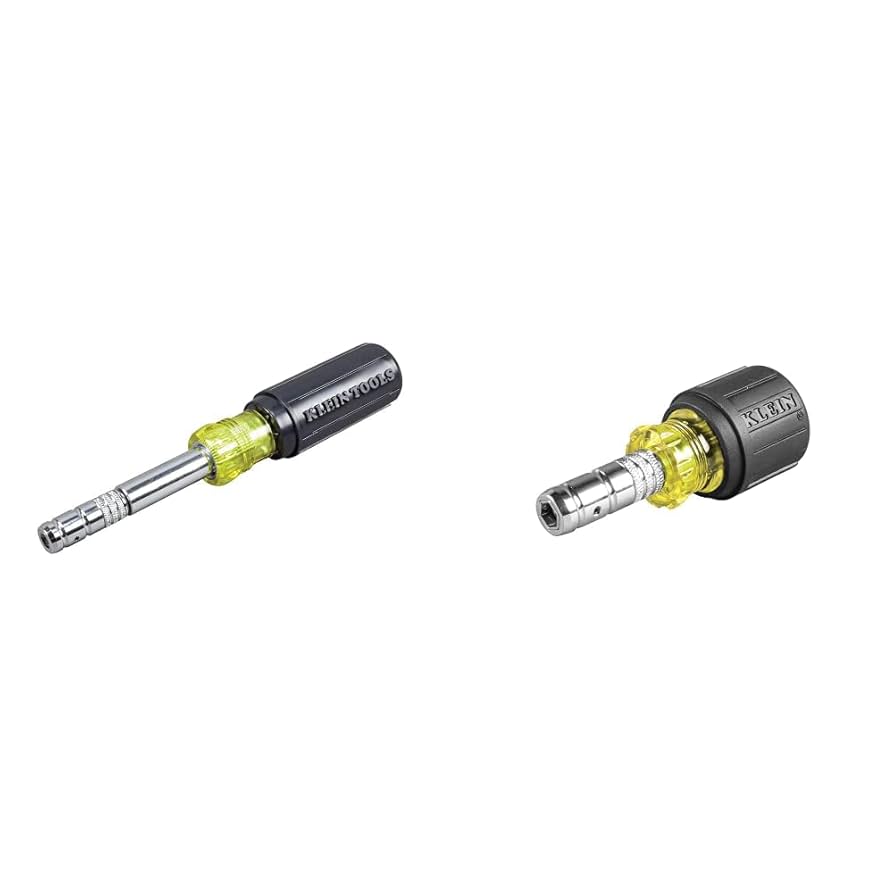 HO HUE Klein Tools Magnetic 8-in-1 HVAC Slide Drive Tool Bundle