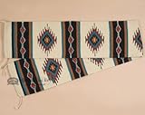 Southwest Native American Style Table Runner -100% Hand Woven Wool -10'x80'