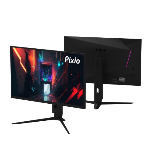 Pixio Px277 Pro 27 Inch Fast Ips 1Ms Gtg Wqhd 1440P 165Hz Hdr Adaptive Sync Usb Type C Displayport Alt Mode And 65W Charging Fully Adjustable Stand With Usb Hub Esports Gaming Monitor #TOP1