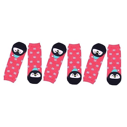 ABOOFAN 3 Pçs Meias Infantis Presentes Infantis Presentes Masculinos Meias Femininas Meias Natalinas Meias Felpudas Meias Vermelhas De Natal Meias Femininas Meias De Inverno