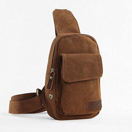 Sac à bandoulière messenger hommes petit sac poitrine sport Pack-D