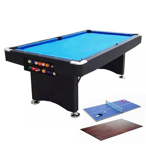 JBS 業務用 家庭用 7フィート フォルデイング(折り畳み) ポケットインビリヤードテーブル Black Ibex/ブラックアイベックス テーブルトップ卓球台付