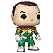 Funko Pop Television: Power Rangers - Green Ranger (No Helmet) Collectible Figure, Multicolor