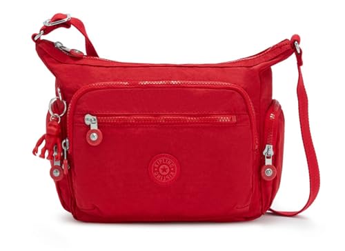 Kipling GABBIE S Kleine Umhängetasche, Red Rouge...