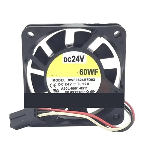 Ventilateur 9WF0624H7D03 24V 0,12A pour extraction d'air 60mm