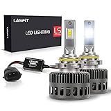 LASFIT LS Plus 9012 Hir2 LED Bulb, 8000LM 6000K Super Bright Easy Installation Waterproof (Pack of...