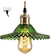 Amazon.co.jp : LVWIT ペンダントライト 引掛け式 E26口金 ガラス