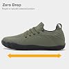 relxfeet Men's Barefoot Trail Running Shoes Minimalist Wide Toe Box Design Zero Drop Non-Slip Rubber Sole for Gym Hiking Walking