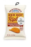 Tranada Red Hot Riplets Dog Toy, Plush Squeaky Chip Bag for Dogs, Durable Funny Pet...