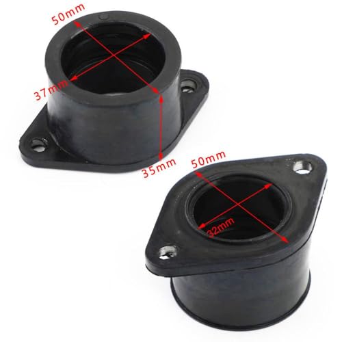 Manifold Carb Holder Insulator Intake Boot para la restauración de KZ400 2