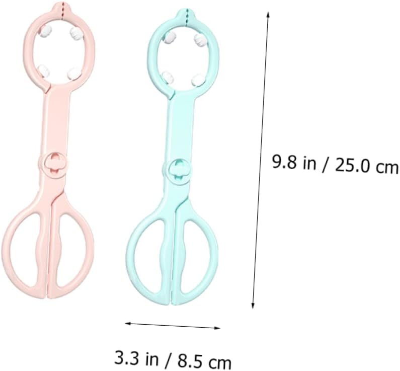 2pcs Bottle Clamp for Breastfeeding Bottle Holder Feeder Clamp Non-slip Heat-resistant Design