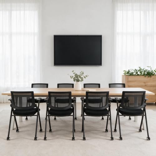BROBRIYO Conference Room Chairs with Wheels