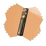 Champlong BBQ Grill & Baking Mats Set of 6-100% Non-Stick,PFOA Free,Heavy Duty, Reusable and Easy to...