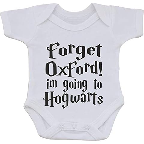 Forget Oxford IM Going to Hogwarts Harry Potter Funny Cotton White Baby Vest OR BIB (First Size bib) (12 to 18 Months) Cover