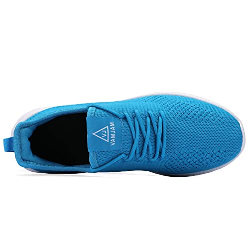 Image of VAMJAM Men's Running Shoes Ultra Lightweight Breathable Walking Shoes Non Slip Athletic Fashion Sneakers Mesh Workout Casual Sports Shoes