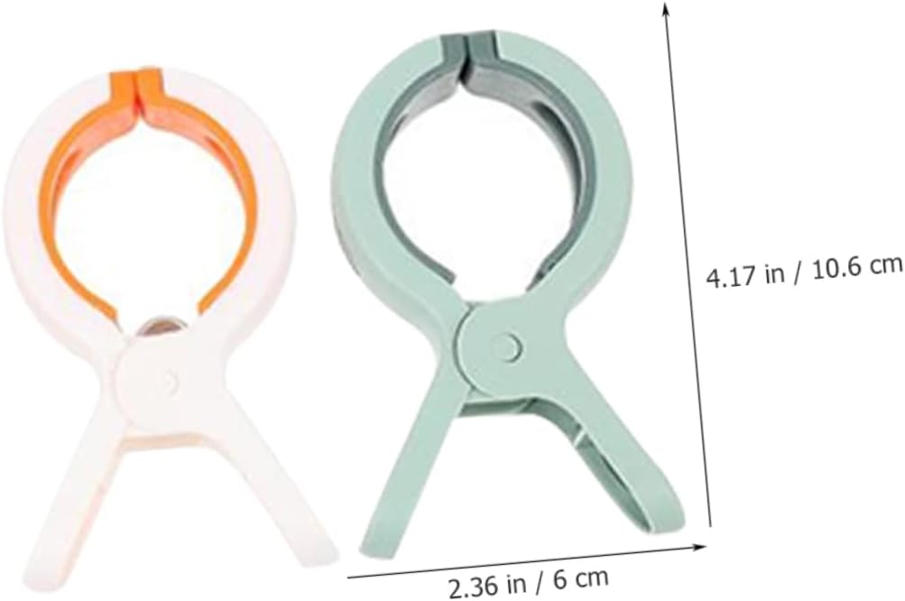 Alipis 30pcs Windproof Towel Clips for Beach Towels and Quilts Strong Grip Clothespins for Secure Hanging Balconies and Sunbeds for Drying Clothes and Preventing Loss Windy Conditions