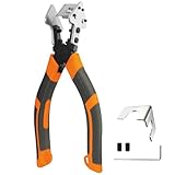 XEERUN Tijeras de inglete en forma de V, Cortador de Goma Cabeza enForma de v para Puertas Sellado de Ventanas