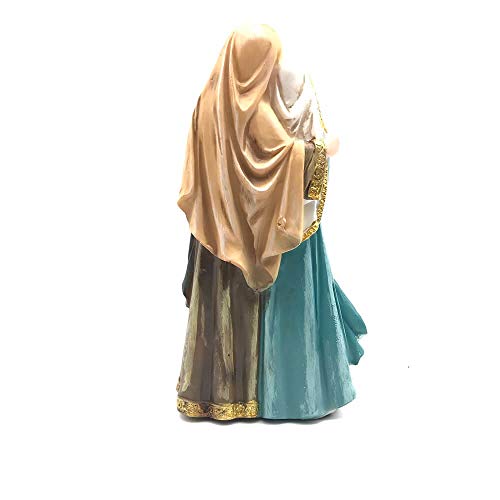 Imagem da Sagrada Familia de Nazaré Resina 20 cm