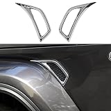 BORUIEN Wheel Eyebrow Side Air Conditioning Vent Decoration Cover for Jeep Wrangler JL JLU Gladiator