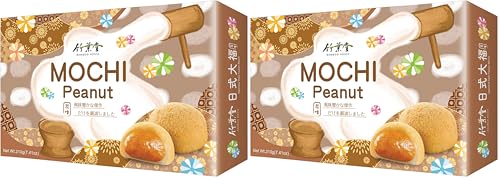 BAMBOO HOUSE Mochi de cacahuete - 1 x210 gr (Paquete de 2)