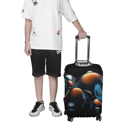 Housse élastique pour valise anti-rayures lavable Lustrous Stone - 7