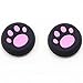 Produktbild 2 stücke Katze Pfote Silikon Thumb Stick Grip Caps Thumb Stick Joystick Grip Schutzhülle für PS4 PS3 Xbox 360 Xbox Controller (Rosa)