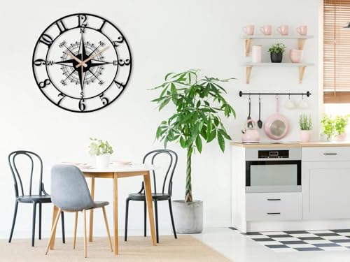 Image of Home Decoration European Peacock Analog Wall Clock Crystal Luxury Living Room Creative Personality Art,Metal,Blue,Birds (Style-6, 40CM)