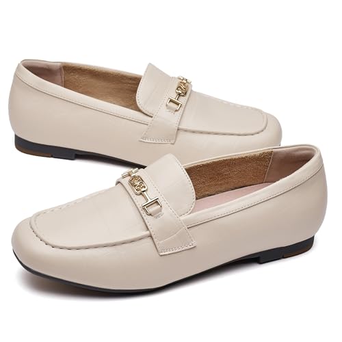 Image of Women's Loafer Shoes Leisure Slip On Work Shoes Comfort Walking Flats