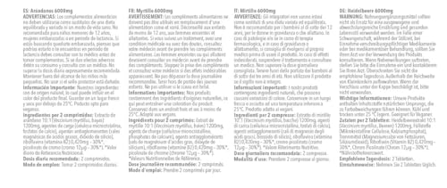 Heidelbeere Plus Extrakt 6000mg - 180 Tabletten - Geeignet für Veganer - Versorgung für 3 Monate - SimplySupplements