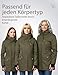 berydale Winterjacke Damen Parka I Warme Übergangsjacke Damen I Atmungsaktiv, Wind- und Wasserdicht I Wintermantel mit Thermowattierung