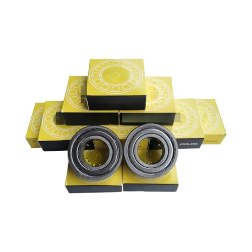 1 �̃o�P�b�g�x�A�����O�͎ԑ��x�^�[���e�[�u��(6206 Bearing iron cover; 6 pieces)