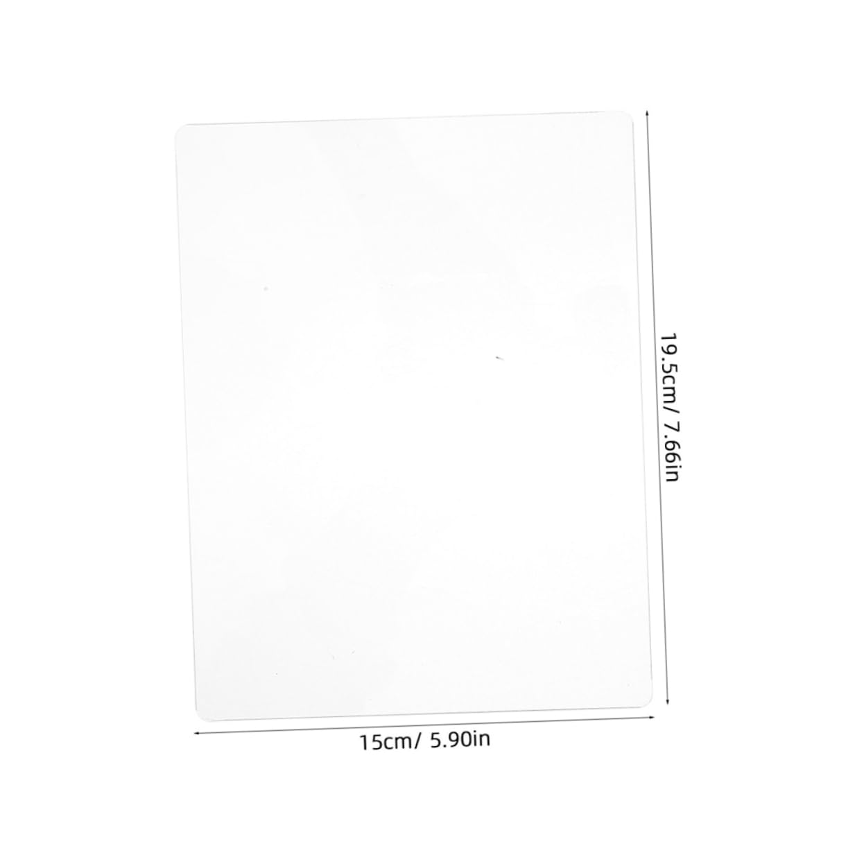 Housoutil Replacement Embossing Machine Pad Die Cutting Machine Plate for Scrapbooking Craft Pad Diy Embossing Plate Cutting