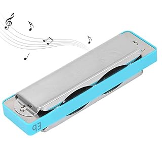 Harmonica en forme de clé de Mi bémol à 10 trous avec peigne en résine ABS pour performance professionnelle, débutants… - Les Beatles, Paul McCartney, John Lennon, RIngo Starr, George Harrison