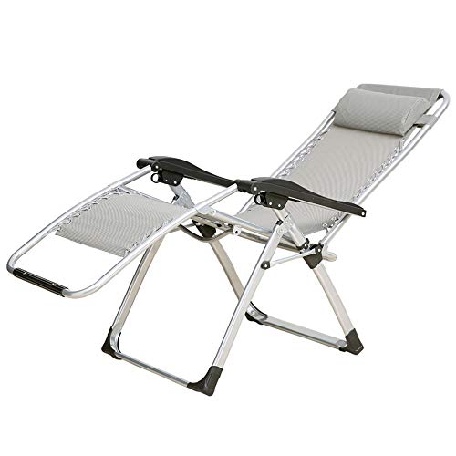 Chaise pliante pour sieste réparatrice et pause déjeuner au bureau beige