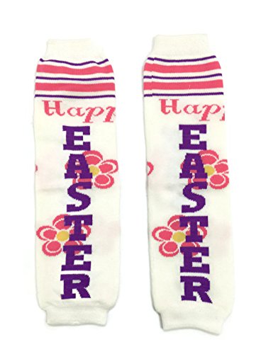 Rush Dance Happy Easter Cute Pastel Colorful Baby/Toddler Leg Warmers