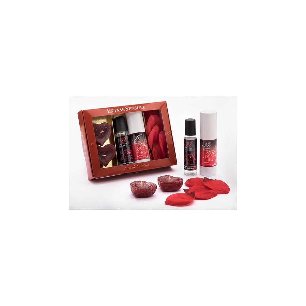 Coffret Massage L'Art de L'Amour Rouge Tentation