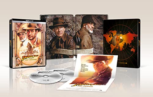 Indiana Jones y la Última Cruzada (Steelbook) (4K UHD + Blu-ray) [Blu-ray]
