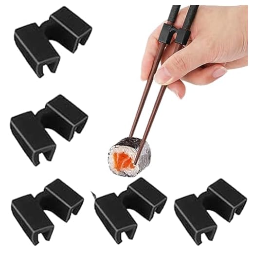 5 Piezas Palillos Ayudante de Entrenamiento con Bisagra de Plástico, Adecuado para Adultos y Niños para el Aprendizaje y la Formación