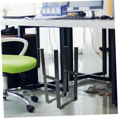 Porte-boîtier ordinateur sous bureau léger et robuste pour unité centrale - 4