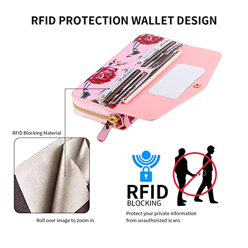 Coque iPhone 8 Plus portefeuille détachable pour protéger vos cartes RFID - 5