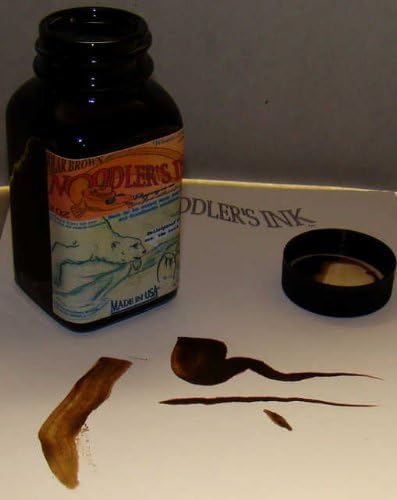 Noodler's Ink Refills Polar Brown 4.5oz w/Free Fountain Pen Bottled Ink - ND-19820