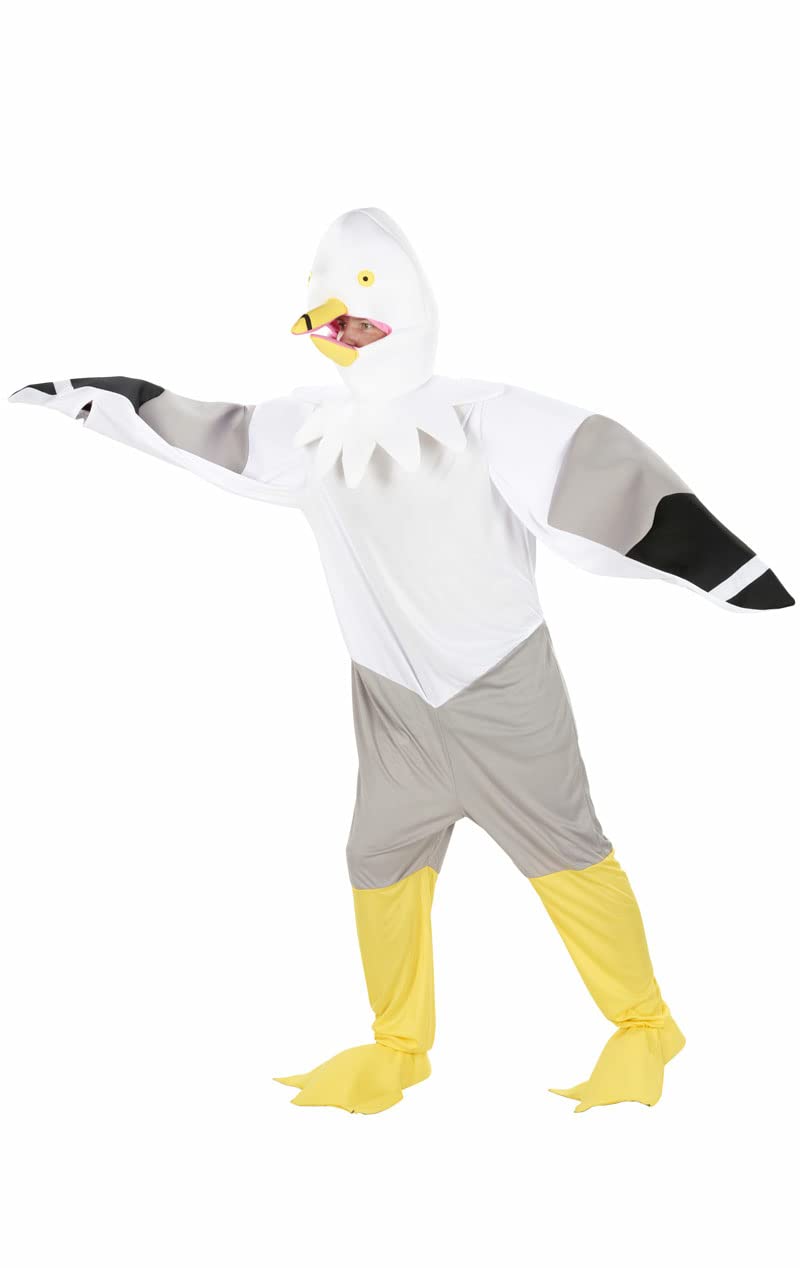 ORION COSTUMES Adult Seagull Novelty Animal Fancy Dress Costume