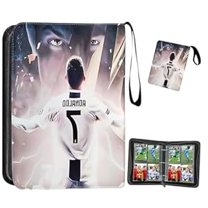 Delaihuil Fussball Karten Sammelalbum 400 Karten