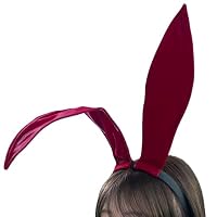 Amazon.co.jp: 【pharfaite】ベルベットエナメルバニーカチューシャ