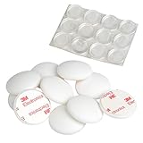 【Aplicación ancha】 - Estas almohadillas con manijas de puerta pueden proteger la pared, manijas de las puertas, tejas de la pared para el dormitorio, el baño, la cocina, etc. Además, los parachoques de cubierta de polvo transparente también se pueden utilizar como pies de goma para puertas, armarios y otros muebles.